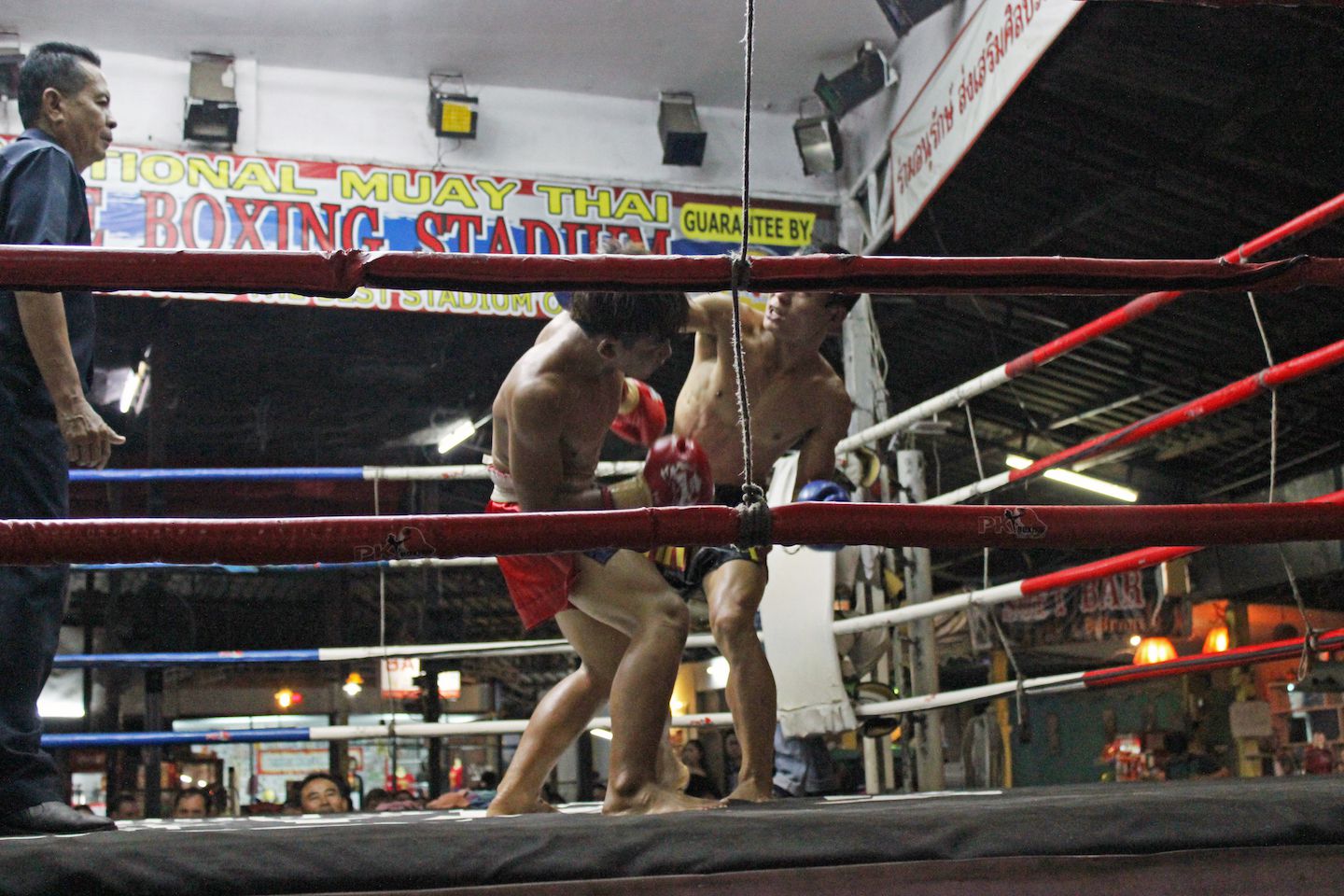 Fourth fight of the night