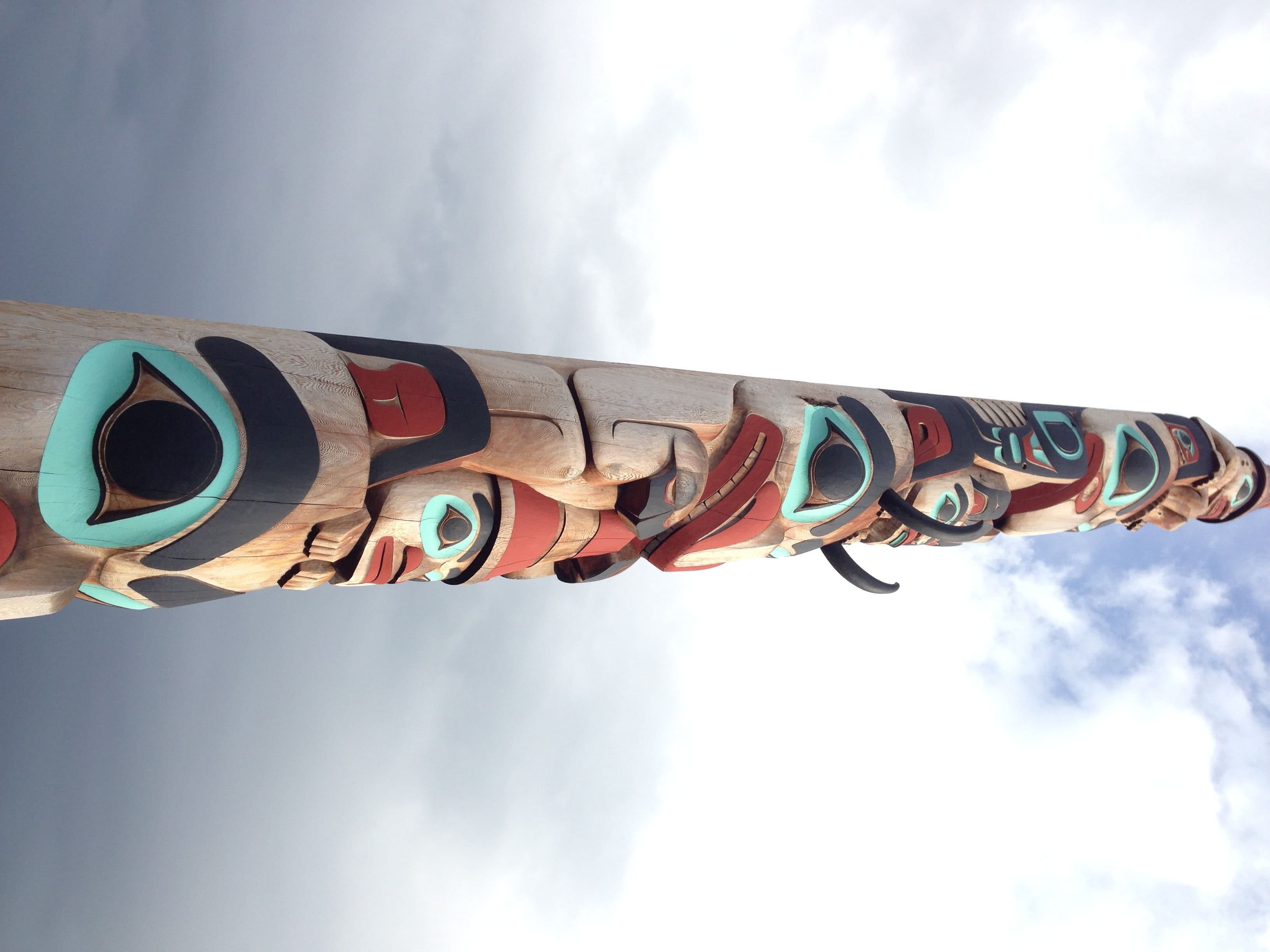 Totem in the Town of Jasper.