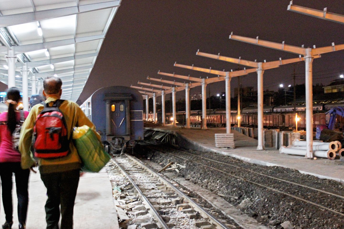 Train station in Hanoi