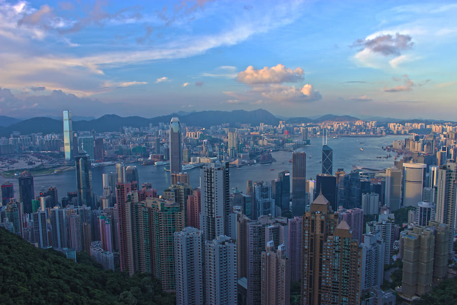 View from the Peak during the day.