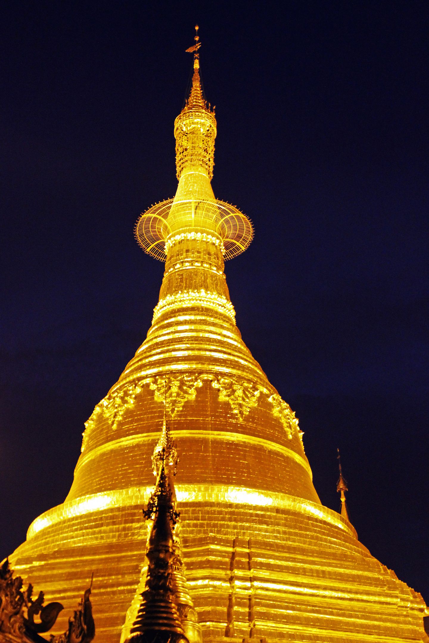 View of Naung Taw Gyi Pagoda, Yangon, Myanmar