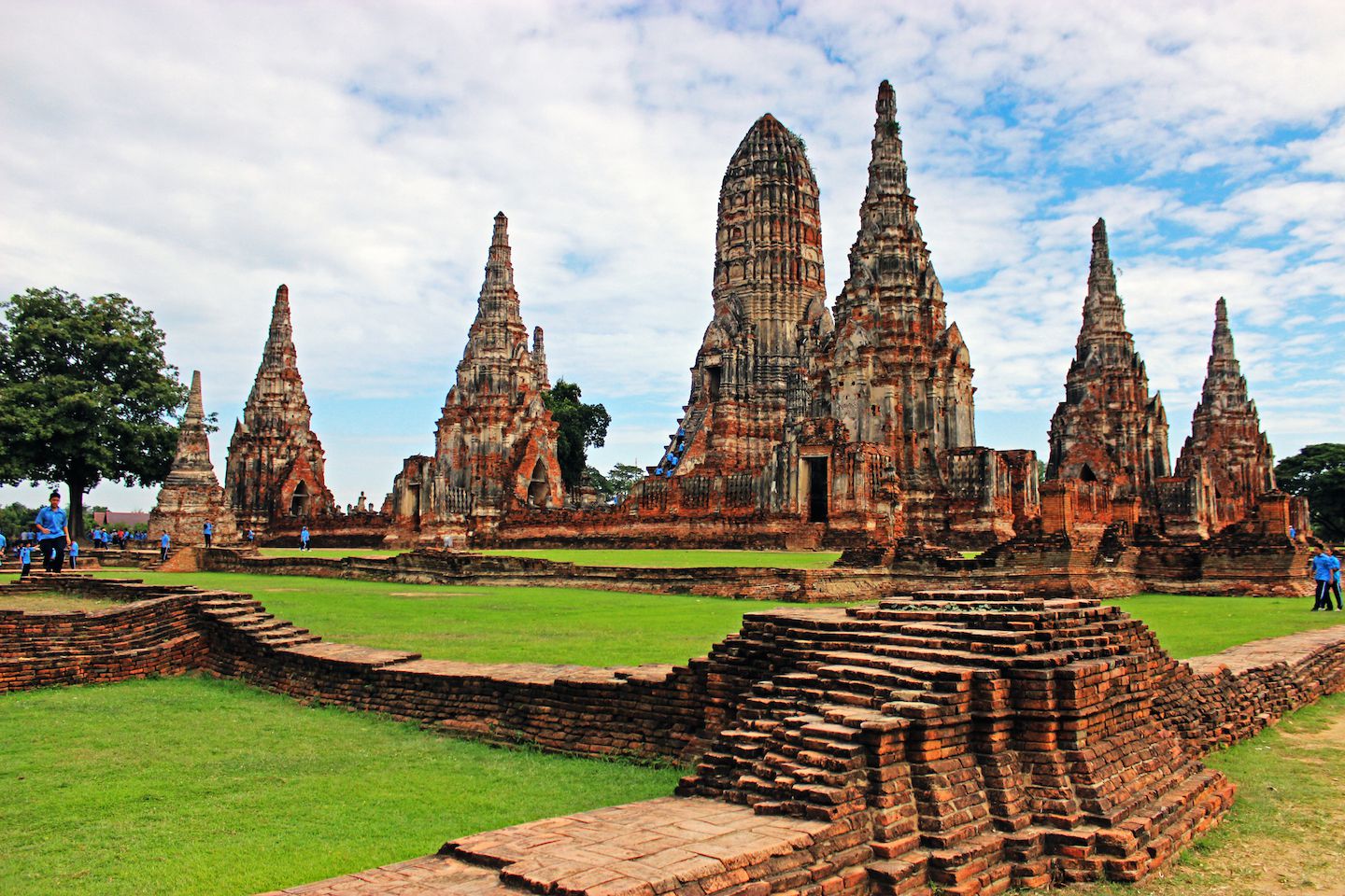 View of Wat Chaiwatthanaram, Ayutthaya